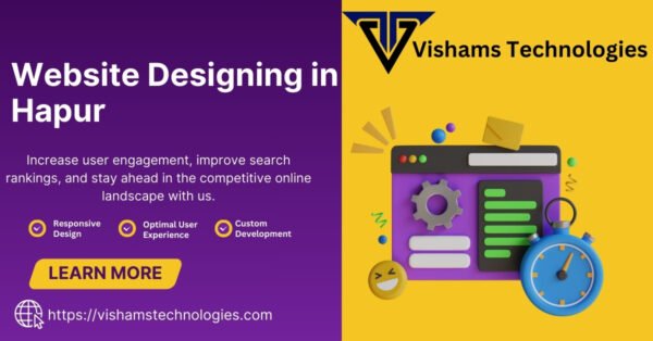 Premier Website Designing in Hapur  – Vishams Technologies